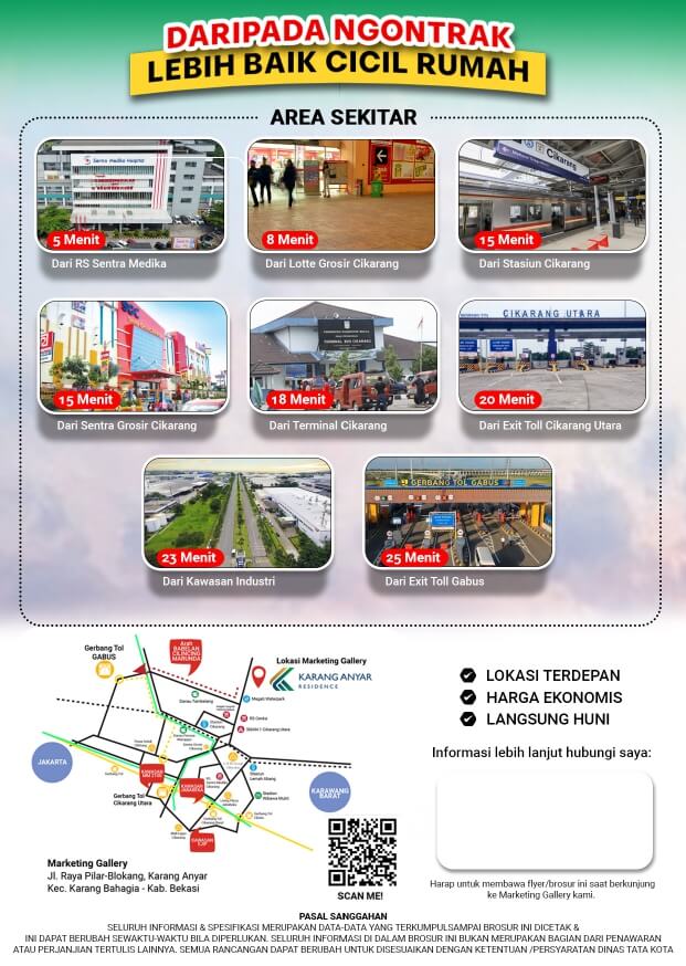 Karang Anyar Residence Brosur